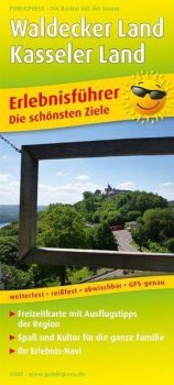 Waldecker Land, Kassel Land 1:150 000 / mapa s průvodcem