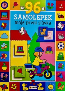 Moje první slůvka 96 samolepek - Kniha pro nejmenší