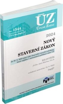 ÚZ 1544 Nový stavební zákon