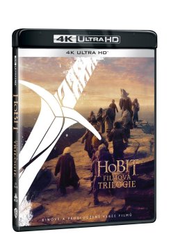 Hobit filmová trilogie - prodloužená a kinová verze (6x 4K Ultra HD + Blu-ray)