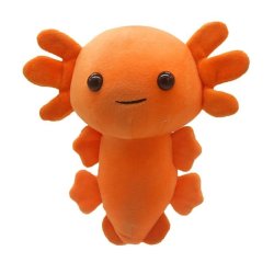 Cozy Noxxiez plyšák 21 cm - Axolotl oranžový