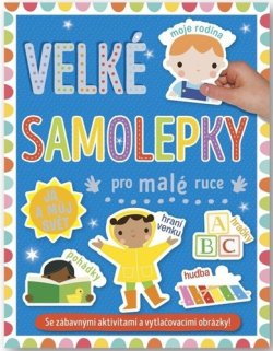 Velké samolepky pro malé ruce Já a můj svět