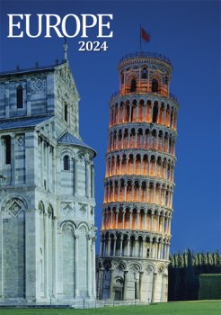 Europe 2024 - nástěnný kalendář