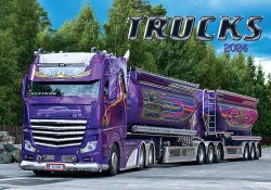 Trucks 2024 - nástěnný kalendář