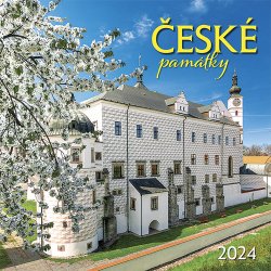 České památky 20234 - nástěnný kalendář