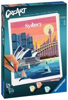 Ravensburger CreArt Trendy města: Sydney