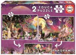 Puzzle Panorama Pohádkové víly