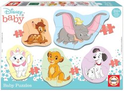 Baby puzzle Disney zvířata 2, 5v1