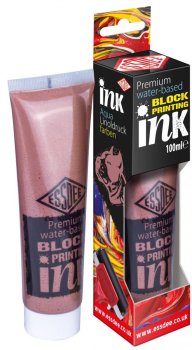 ESSDEE Premium Barva na linoryt metalická v tubě 100ml - Bronze