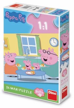 Puzzle 24 maxi Peppa Pig oběd