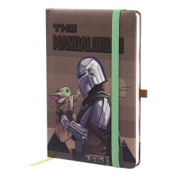 Star Wars Mandalorian zápisník A5 - Mandalorian a Grogu