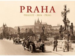 Kalendář 2024 Praha - Prague - Prag - nástěnný