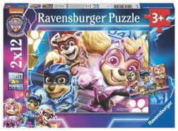 Ravensburger Puzzle - Tlapková patrola ve velkofilmu 2x12 dílků