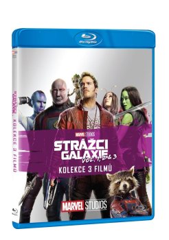 Strážci Galaxie kolekce 1.-3. (3x Blu-ray)