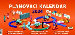 Pracovný kalendár 2024 MAXI - stolový kalendár