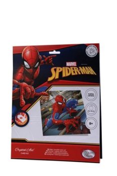 Crystal Art pohlednice Spiderman