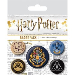 Harry Potter Bradavice - set odznaků