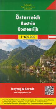 Automapa Rakousko 1:600.000