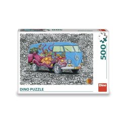 Puzzle Hippies VW 500