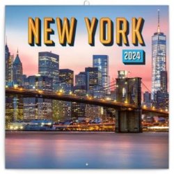 Kalendář 2024 pozn: New York (západní verze)