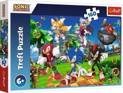 Puzzle Sonic a jeho přátelé 160 dílků