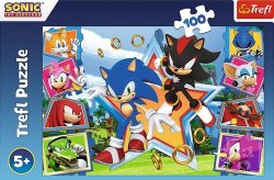 Puzzle Sonic Seznamte se s ježkem 100 dílků