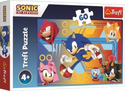 Puzzle Sonic v akci 60 dílků