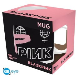 Black Pink keramický hrnek 320 ml - Drip