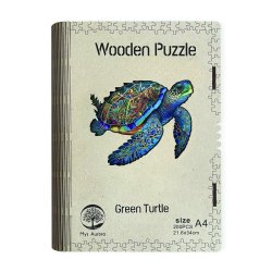 Dřěvěné puzzle - Želva A4