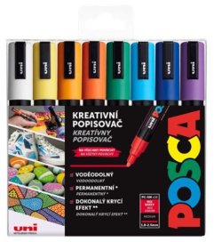 Posca sada popisovačů PC-5M 1,8 - 2,5 mm - mix barev (16 ks)