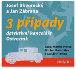 3 případy detektivní kanceláře Ostrozrak - 3 CDmp3 (Čte Čte Martin Preiss, Michal Bumbálek, Lukáš Hlavica)