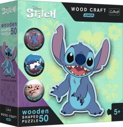 Puzzle Wood Craft Junior Lilo & Stitch 50 dílků