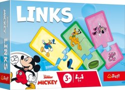 Puzzle Links Mickey a jeho přátelé 2x14 dílků