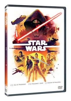 Star Wars epizody VII-IX - kolekce (3DVD)