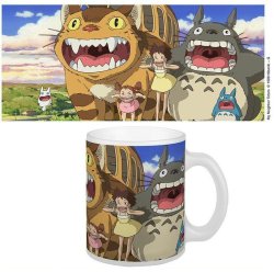 Ghibli hrnek - Nekobus a Totoro 300 ml