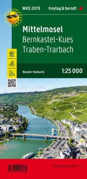 Mittelmosel-Bernkastel-Kues-Traben-Trarbach 1:25 000 / turistická a cykloturistická mapa