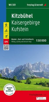 Kitzbühel 1:50 000 / turistická a cykloturistická mapa