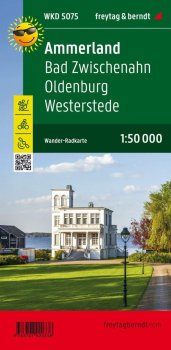 Ammerland, Bad Zwischenahn, Oldenburg, Westerstede 1:50 000 / turistická a cykloturistická mapa