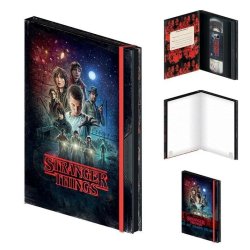 Stranger Things Zápisník premium - VHS