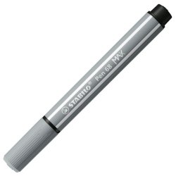 STABILO Pen 68 MAX - stříbrně šedá