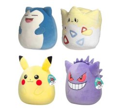 Pokémon Squishmallows 36 cm - mix motivů