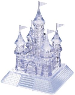 Puzzle 3D Crystal Zámek 105 dílků