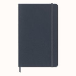 Moleskine Precious & Ethical Vegea Zápisník modrý L, linkovaný, v dárkové krabici