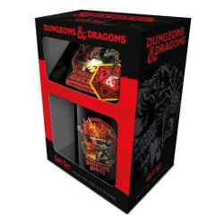 Dungeon a Dragons Dárkový set (hrnek + klíčenka)