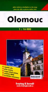 Olomouc  Plán města 1:16 000