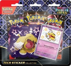 Pokémon TCG SV4.5 Paldean Fates - Tech Sticker Collection