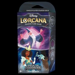 Disney Lorcana: Rise of the Floodborn - Starter Deck Amethyst & Steel