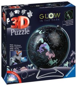 Puzzle-Ball Svítící globus: Hvězdná obloha
