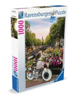 Puzzle Na kole v Amsterdamu 1000 dílků