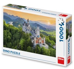 Puzzle Jarní Neuschwanstein 1000 dílků
